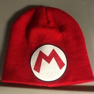 Nintendo Super Mario Bro’s VTG. Knit Beanie Hat 🔥 flaming hot FIRM PRICE